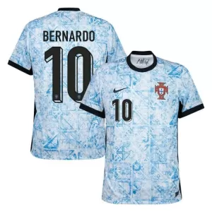 Portugal Bernardo Silva 10 Bortetrøye EM 2024 Portugal Bernardo Silva 10 Bortetrøye EM 2024