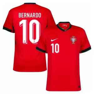 Portugal Bernardo Silva 10 Hjemmetrøye EM 2024 Portugal Bernardo Silva 10 Hjemmetrøye EM 2024