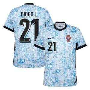 Portugal Diogo Jota 21 Bortetrøye EM 2024 Portugal Diogo Jota 21 Bortetrøye EM 2024