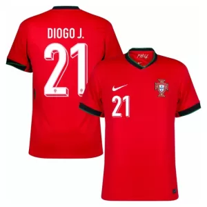 Portugal Diogo Jota 21 Hjemmetrøye EM 2024 Portugal Diogo Jota 21 Hjemmetrøye EM 2024