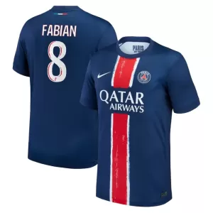 Paris Saint-Germain Fabian Ruiz 8 Hjemmetrøye 2024/2025 Paris Saint-Germain Fabian Ruiz 8 Hjemmetrøye 2024/2025