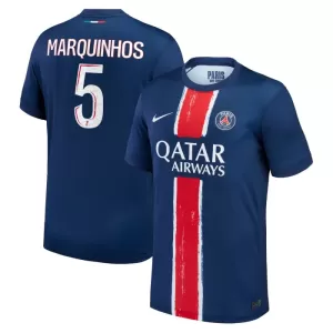 Paris Saint-Germain Marquinhos 5 Hjemmetrøye 2024/2025 Paris Saint-Germain Marquinhos 5 Hjemmetrøye 2024/2025