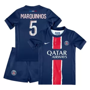 Paris Saint-Germain Marquinhos 5 Hjemmetrøye Barn 2024/2025 Paris Saint-Germain Marquinhos 5 Hjemmetrøye Barn 2024/2025