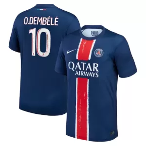 Paris Saint-Germain Ousmane Dembélé 10 Hjemmetrøye 2024/2025 Paris Saint-Germain Ousmane Dembélé 10 Hjemmetrøye 2024/2025