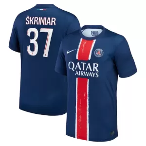 Paris Saint-Germain Skriniar 37 Hjemmetrøye 2024/2025 Paris Saint-Germain Skriniar 37 Hjemmetrøye 2024/2025