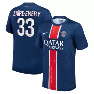 Paris Saint-Germain Zaire Emery 33 Hjemmetrøye 2024/2025 Paris Saint-Germain Zaire Emery 33 Hjemmetrøye 2024/2025