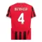 AC Milan Bennacer 4 Hjemmetrøye 2024/2025