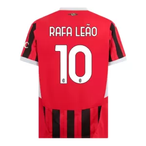 AC Milan Rafael Leão 10 Hjemmetrøye 2024/2025 AC Milan Rafael Leão 10 Hjemmetrøye 2024/2025