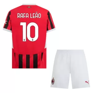 AC Milan Rafael Leão 10 Hjemmetrøye Barn 2024/2025 AC Milan Rafael Leão 10 Hjemmetrøye Barn 2024/2025