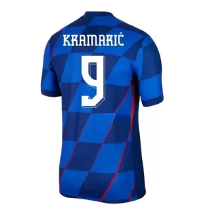 Kroatia Kramaric 9 Bortetrøye EM 2024