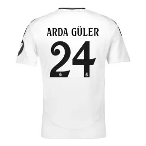 Real Madrid Arda Guler 24 Hjemmetrøye 2024/2025 Real Madrid Arda Guler 24 Hjemmetrøye 2024/2025
