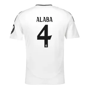 Real Madrid David Alaba 4 Hjemmetrøye 2024/2025 Real Madrid David Alaba 4 Hjemmetrøye 2024/2025