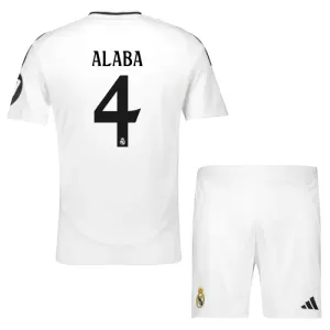 Real Madrid David Alaba 4 Hjemmetrøye Barn 2024/2025 Real Madrid David Alaba 4 Hjemmetrøye Barn 2024/2025