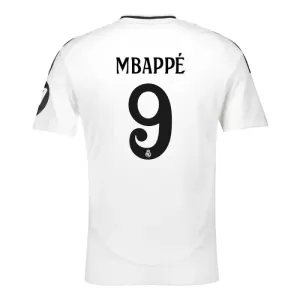 Real Madrid Kylian Mbappé 9 Hjemmetrøye 2024/2025 Real Madrid Kylian Mbappé 9 Hjemmetrøye 2024/2025