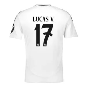 Real Madrid Lucas V. 17 Hjemmetrøye 2024/2025 Real Madrid Lucas V. 17 Hjemmetrøye 2024/2025