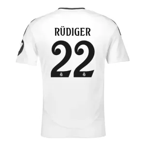 Real Madrid Rudiger 22 Hjemmetrøye 2024/2025 Real Madrid Rudiger 22 Hjemmetrøye 2024/2025