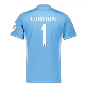 Real Madrid Thibaut Courtois 1 Målvakt Hjemmetrøye 2024/2025 Real Madrid Thibaut Courtois 1 Målvakt Hjemmetrøye 2024/2025