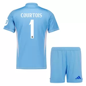 Real Madrid Thibaut Courtois 1 Målvakt Hjemmetrøye Barn 2024/2025 Real Madrid Thibaut Courtois 1 Målvakt Hjemmetrøye Barn 2024/2025