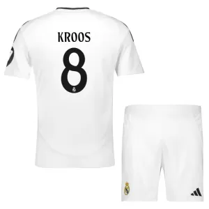 Real Madrid Toni Kroos 8 Hjemmetrøye Barn 2024/2025 Real Madrid Toni Kroos 8 Hjemmetrøye Barn 2024/2025