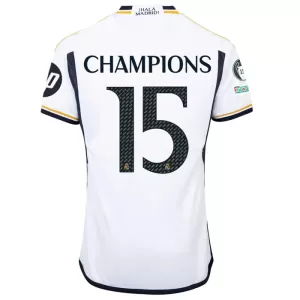 Real Madrid CHAMPIONS 15 Hjemmetrøye 2023/2024 Real Madrid CHAMPIONS 15 Hjemmetrøye 2023/2024