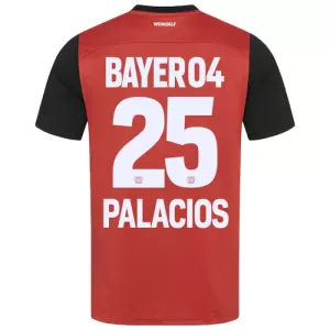 Bayer 04 Leverkusen Exequiel Palacios 25 Hjemmetrøye 2024/2025 Bayer 04 Leverkusen Exequiel Palacios 25 Hjemmetrøye 2024/2025