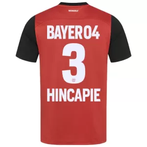 Bayer 04 Leverkusen Piero Hincapie 3 Hjemmetrøye 2024/2025 Bayer 04 Leverkusen Piero Hincapie 3 Hjemmetrøye 2024/2025