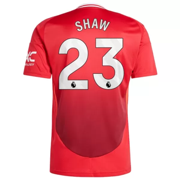 Manchester United Shaw 23 Hjemmetrøye 2024/2025