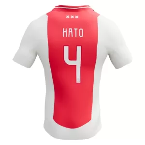 Ajax Amsterdam Jorrel Hato 4 Hjemmetrøye 2024/2025 Ajax Amsterdam Jorrel Hato 4 Hjemmetrøye 2024/2025