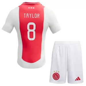 Ajax Amsterdam Kenneth Taylor 8 Hjemmetrøye Barn 2024/2025 Ajax Amsterdam Kenneth Taylor 8 Hjemmetrøye Barn 2024/2025
