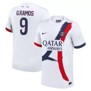 Paris Saint-Germain Goncalo Ramos 9 Bortetrøye 2024/2025 Paris Saint-Germain Goncalo Ramos 9 Bortetrøye 2024/2025
