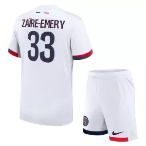 Paris Saint-Germain Zaire Emery 33 Bortetrøye Barn 2024/2025 Paris Saint-Germain Zaire Emery 33 Bortetrøye Barn 2024/2025