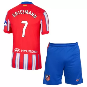 Atlético Madrid Antoine Griezmann 7 Hjemmetrøye Barn 2024/2025 Atlético Madrid Antoine Griezmann 7 Hjemmetrøye Barn 2024/2025