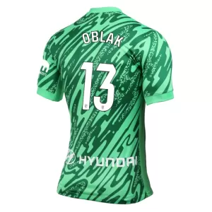 Atlético Madrid Jan Oblak 13 Bortetrøye Målvakt 2024/2025 Atlético Madrid Jan Oblak 13 Bortetrøye Målvakt 2024/2025