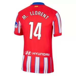 Atlético Madrid M. Llorent 14 Hjemmetrøye 2024/2025 Atlético Madrid M. Llorent 14 Hjemmetrøye 2024/2025