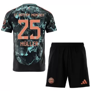 FC Bayern München Thomas Müller 25 Bortetrøye Barn 2024/2025 FC Bayern München Thomas Müller 25 Bortetrøye Barn 2024/2025
