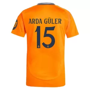 Real Madrid Arda Guler 15 Bortetrøye 2024/2025 Real Madrid Arda Guler 15 Bortetrøye 2024/2025
