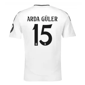 Real Madrid Arda Guler 15 Hjemmetrøye 2024/2025 Real Madrid Arda Guler 15 Hjemmetrøye 2024/2025