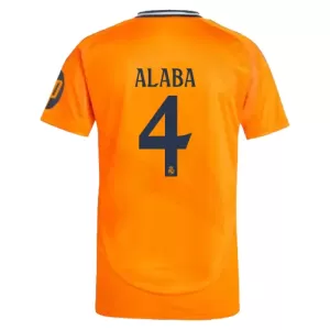 Real Madrid David Alaba 4 Bortetrøye 2024/2025 Real Madrid David Alaba 4 Bortetrøye 2024/2025