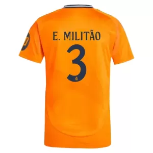 Real Madrid Éder Militão 3 Bortetrøye 2024/2025 Real Madrid Éder Militão 3 Bortetrøye 2024/2025
