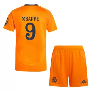 Real Madrid Kylian Mbappé 9 Bortetrøye Barn 2024/2025 Real Madrid Kylian Mbappé 9 Bortetrøye Barn 2024/2025