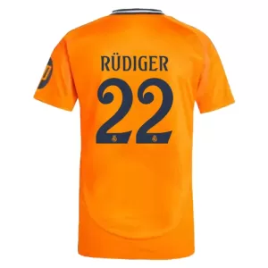 Real Madrid Rudiger 22 Bortetrøye 2024/2025 Real Madrid Rudiger 22 Bortetrøye 2024/2025
