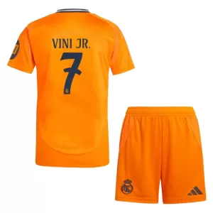 Real Madrid Vinicius Junior 7 Bortetrøye Barn 2024/2025 Real Madrid Vinicius Junior 7 Bortetrøye Barn 2024/2025