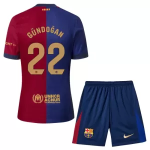 FC Barcelona Ilkay Gündogan 22 Hjemmetrøye Barn 2024/2025 FC Barcelona Ilkay Gündogan 22 Hjemmetrøye Barn 2024/2025