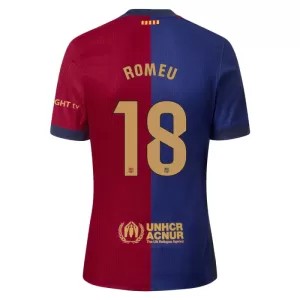 FC Barcelona Romeu 18 Hjemmetrøye 2024/2025 FC Barcelona Romeu 18 Hjemmetrøye 2024/2025