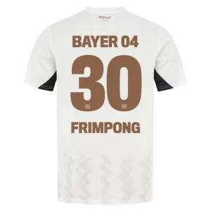 Bayer 04 Leverkusen Jeremie Frimpong 30 Bortetrøye 2024/2025