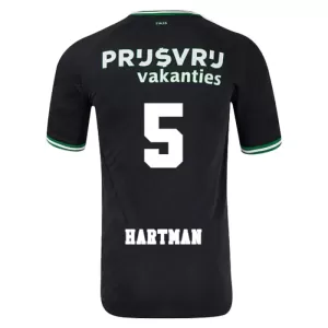 Feyenoord Rotterdam Hartman 5 Bortetrøye 2024/2025 Feyenoord Rotterdam Hartman 5 Bortetrøye 2024/2025