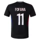 Olympique Lyonnais Malick Fofana 11 Bortetrøye Barn 2024/2025