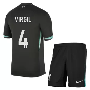 Liverpool Virgil van Dijk 4 Bortetrøye Barn 2024/2025 Liverpool Virgil van Dijk 4 Bortetrøye Barn 2024/2025