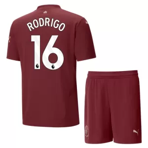 Manchester City Rodrigo Hernández 16 Tredjetrøye Barn 2024/2025 Manchester City Rodrigo Hernández 16 Tredjetrøye Barn 2024/2025