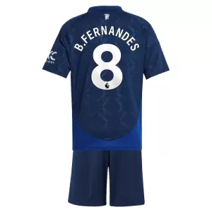 Manchester United Bruno Fernandes 8 Bortetrøye Barn 2024/2025
